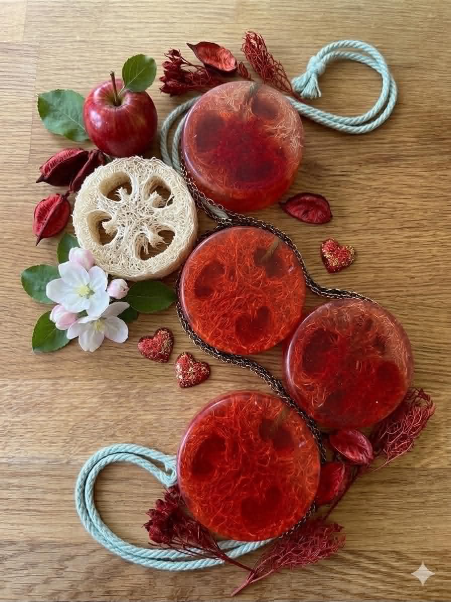 Apple & Luffa — V-Grace handgjord tvål